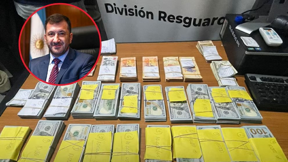 Detuvieron al senador Kueider en Paraguay, con 200 mil dólares sin declarar