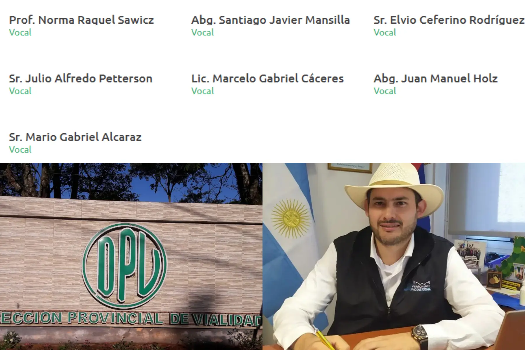Malestar entre yerbateros por el nombramiento de Petterson en la DPV