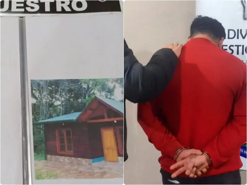 Arrestaron a un hombre acusado de estafar con construcción de viviendas