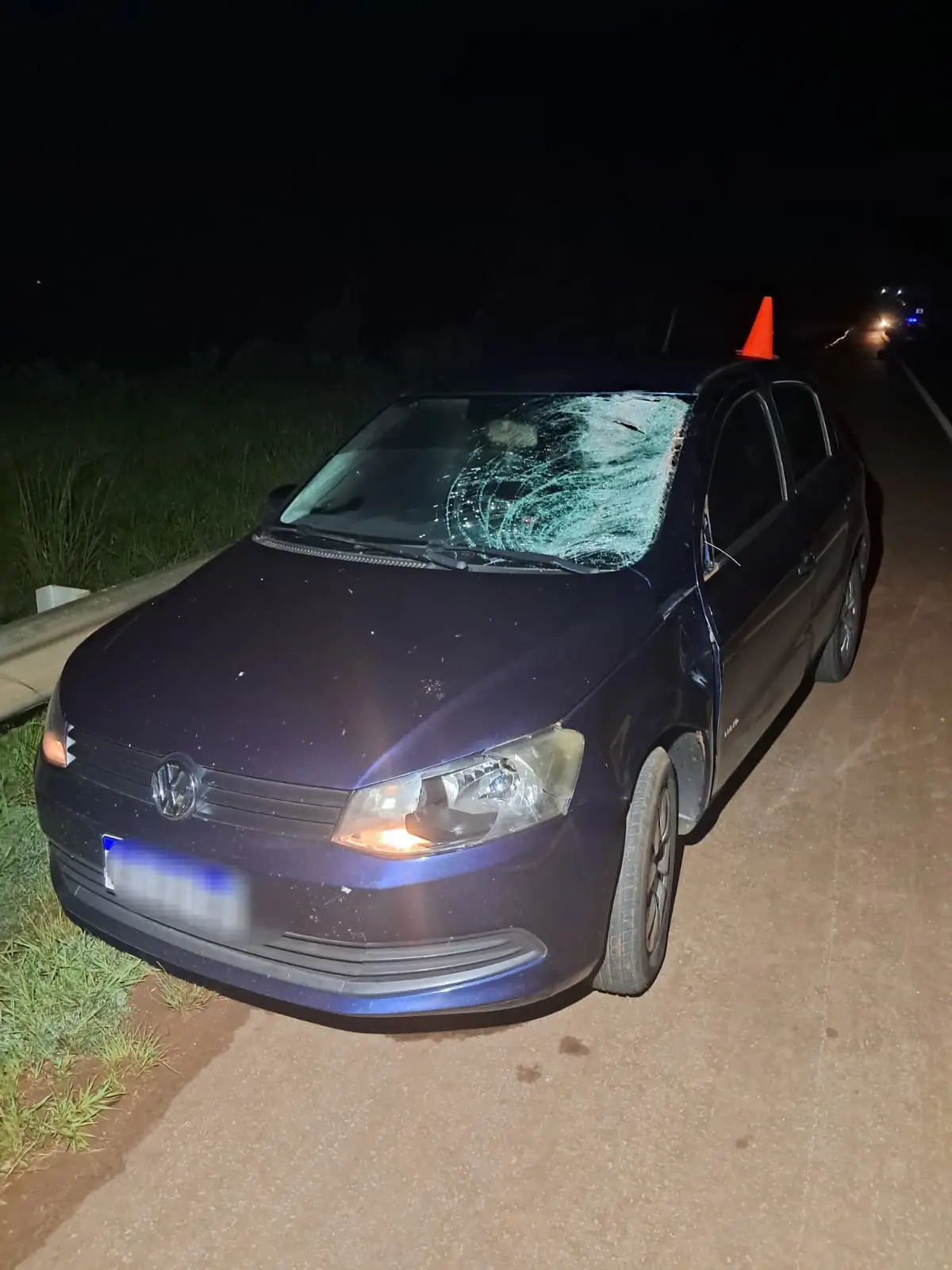Automóvil atropelló y mató a un peatón en Fracrán