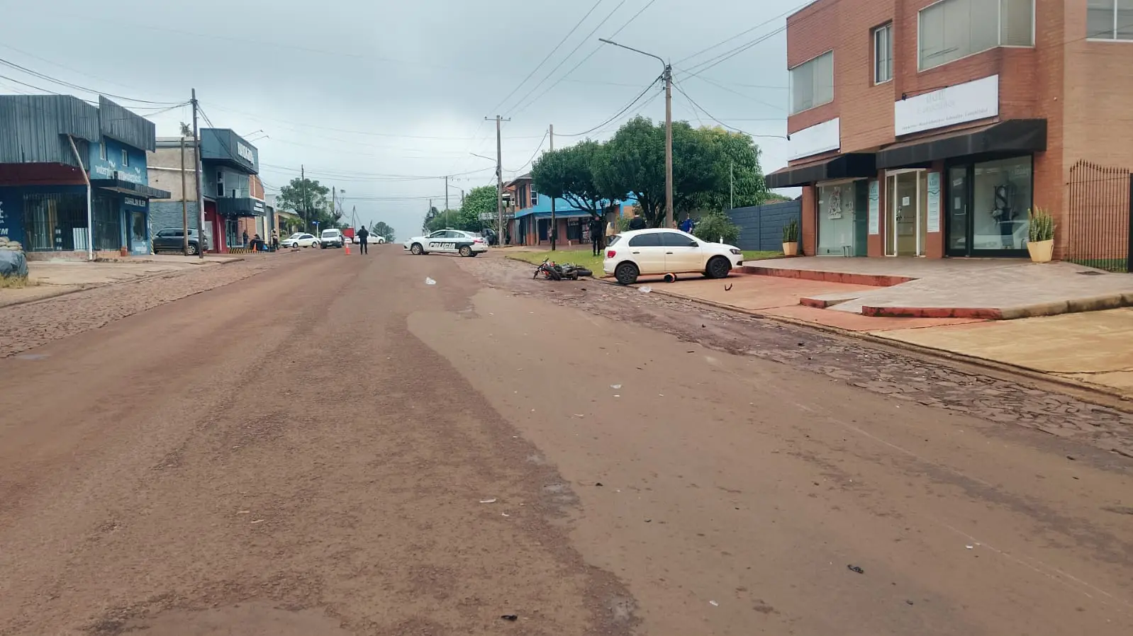 Alem: Un peatón fue atropellado y está en terapia intensiva