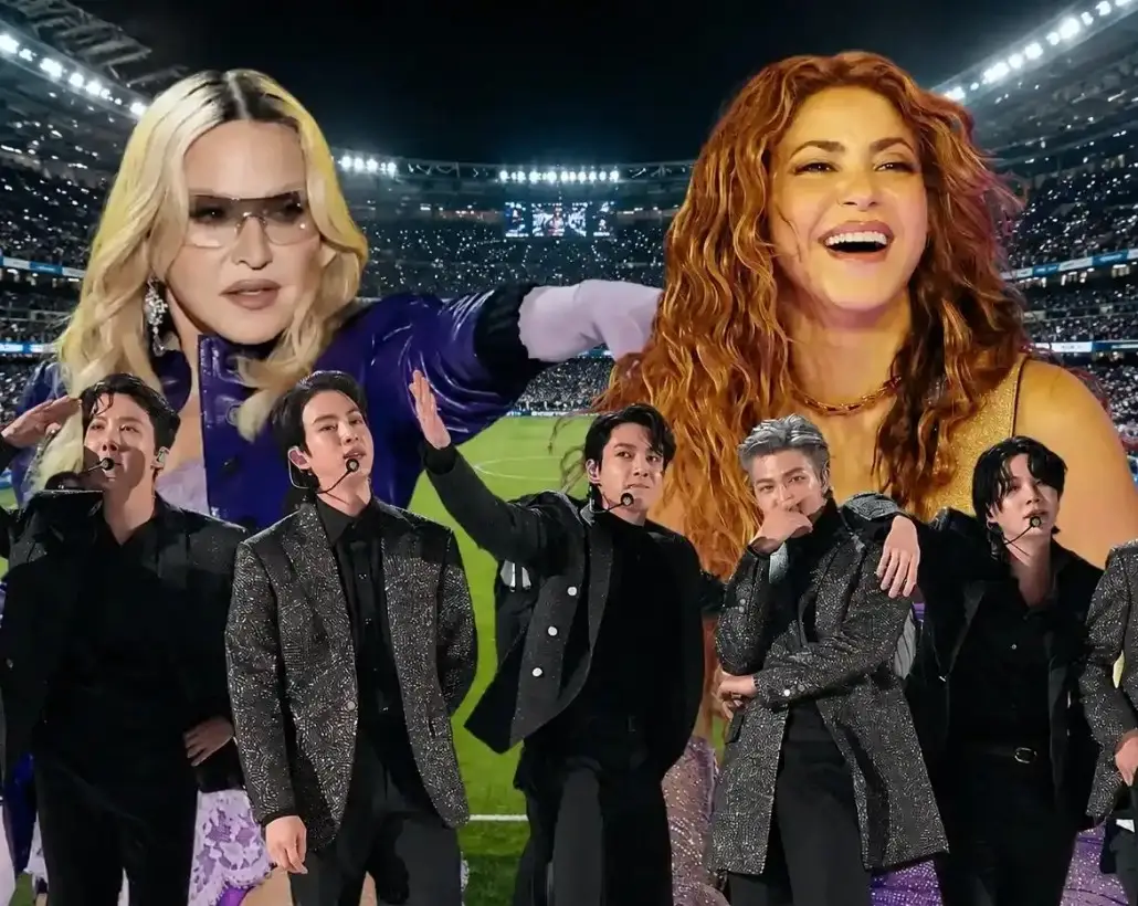 Madonna, Shakira y BTS en la final del Mundial 2026