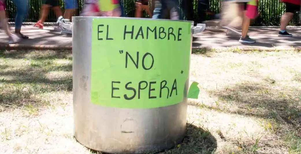 La dura realidad de los comedores: "tener la olla vacía nos desgarra el corazón"