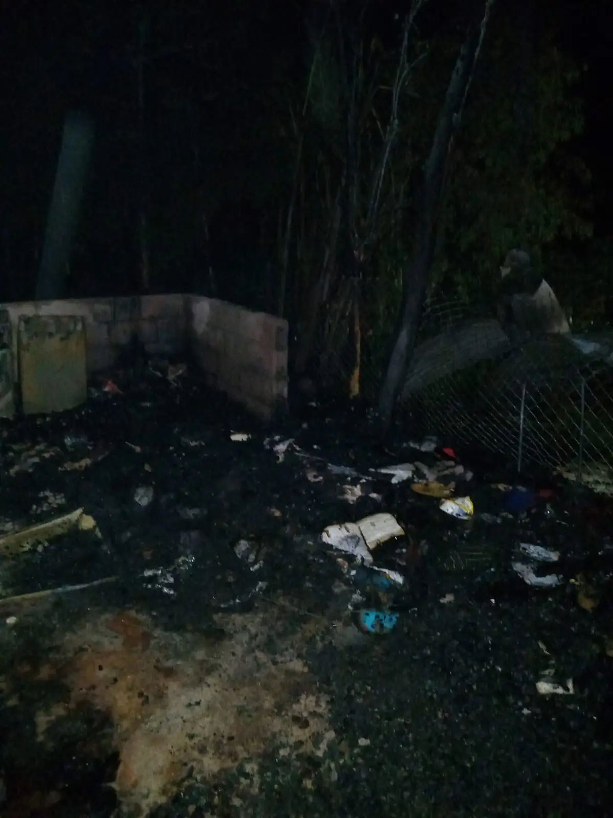 Incendio destruyó por completo una vivienda en San Martín