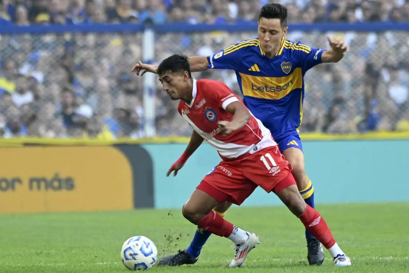 Boca no pasó del empate ante Argentinos Jrs. en La Bombonera