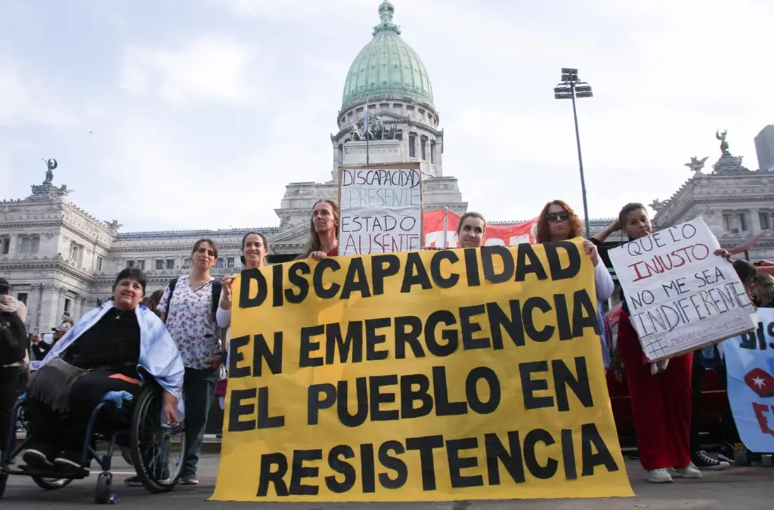 Megasesión en Diputados por la emergencia en discapacidad