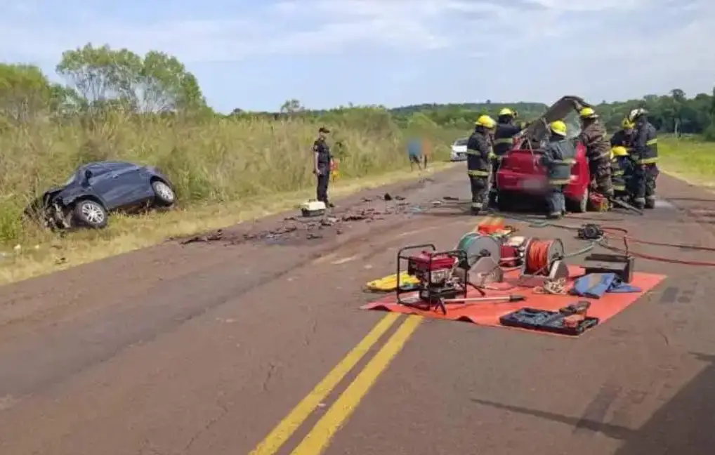 Siniestro vial cerca de Bonpland dejó cuatro heridos