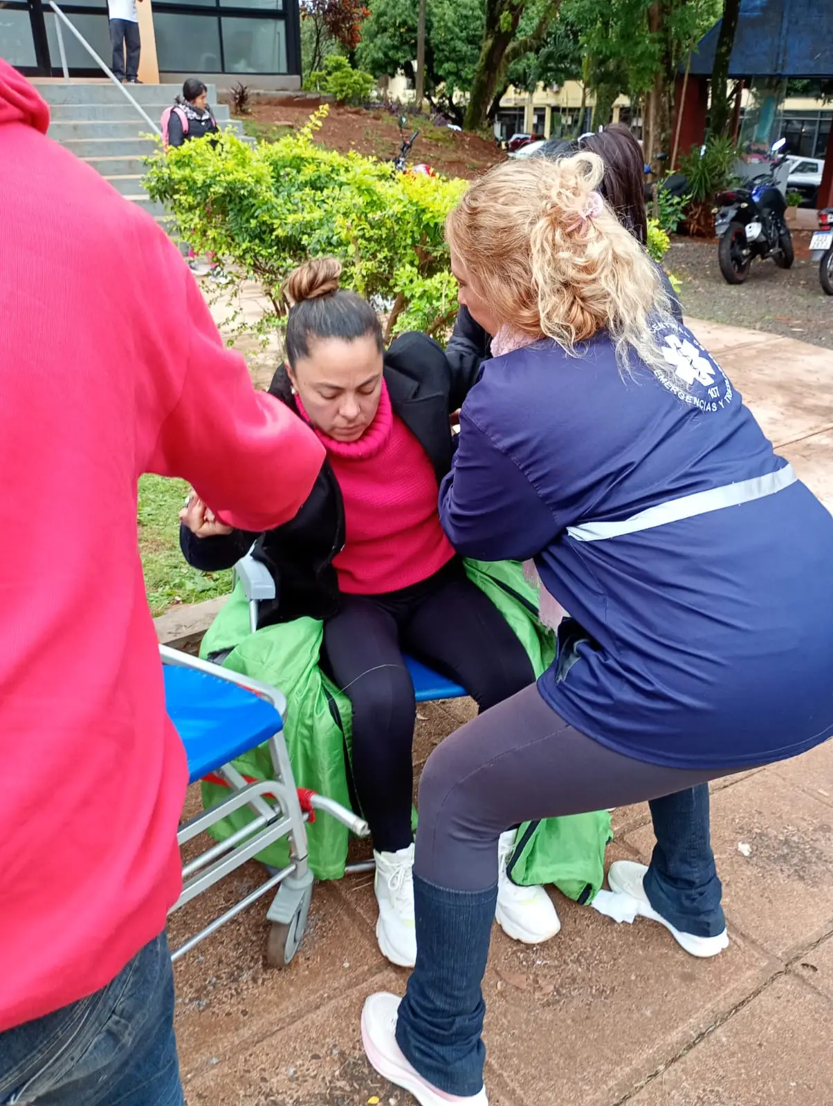 La docente cesanteada por el CGE volvió a San Antonio