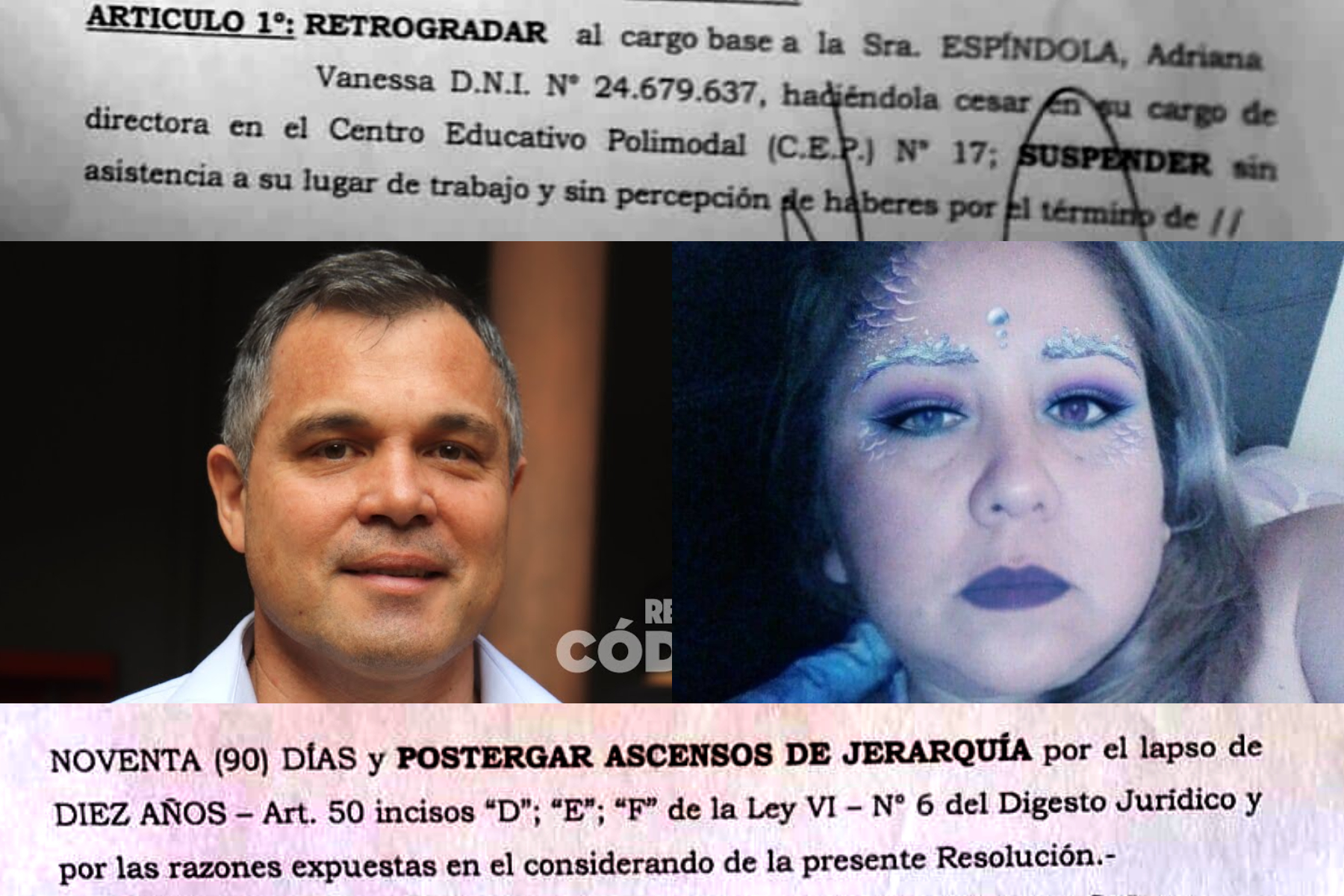 Exdirectora con prohibición para acceder a cargos jerárquicos, cobra 27 horas superiores