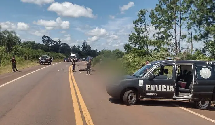 Falleció un motociclista de 17 años en Salto Encantado