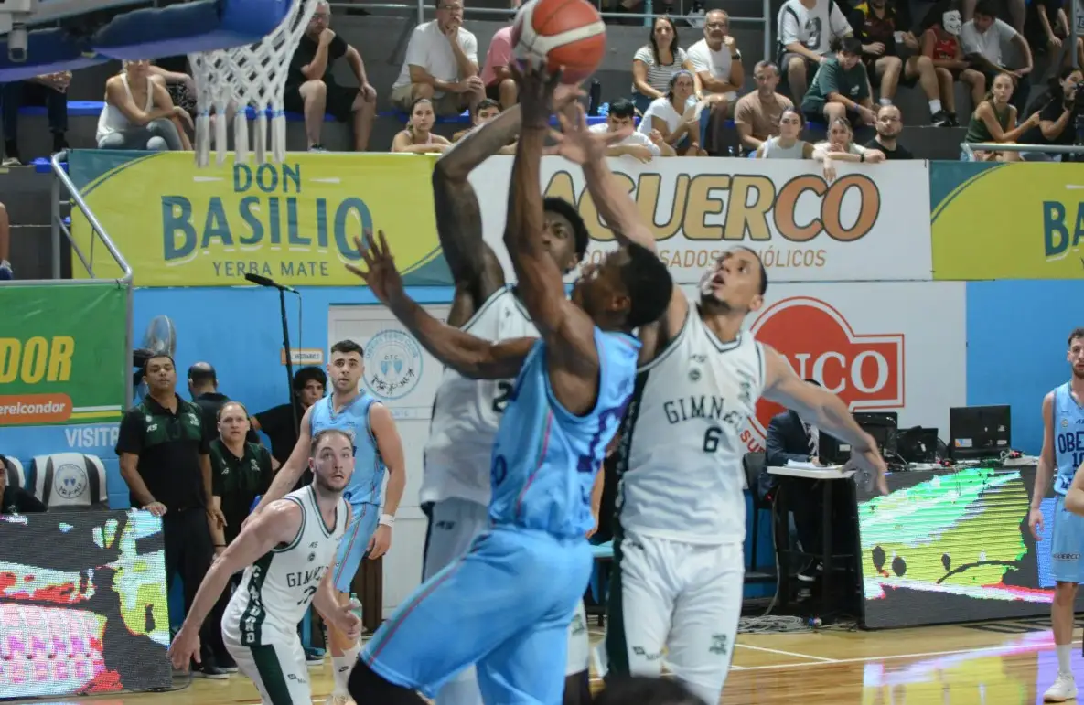 Liga Nacional: OTC cayó por la mínima ante Gimnasia de Comodoro