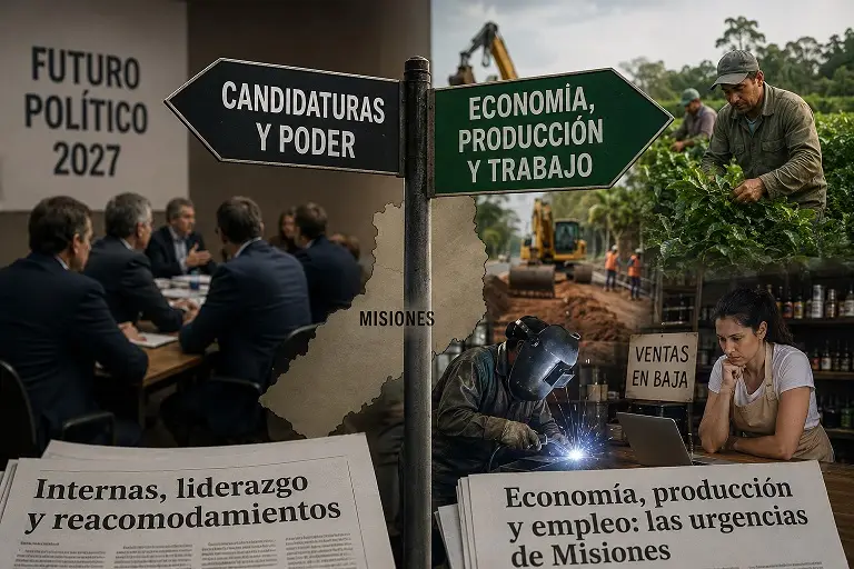 Entre las candidaturas y la economía: la discusión que Misiones no puede postergar