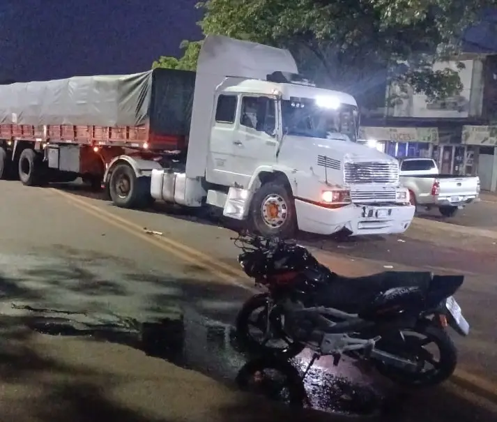 Jardín América: un motociclista falleció tras un choque