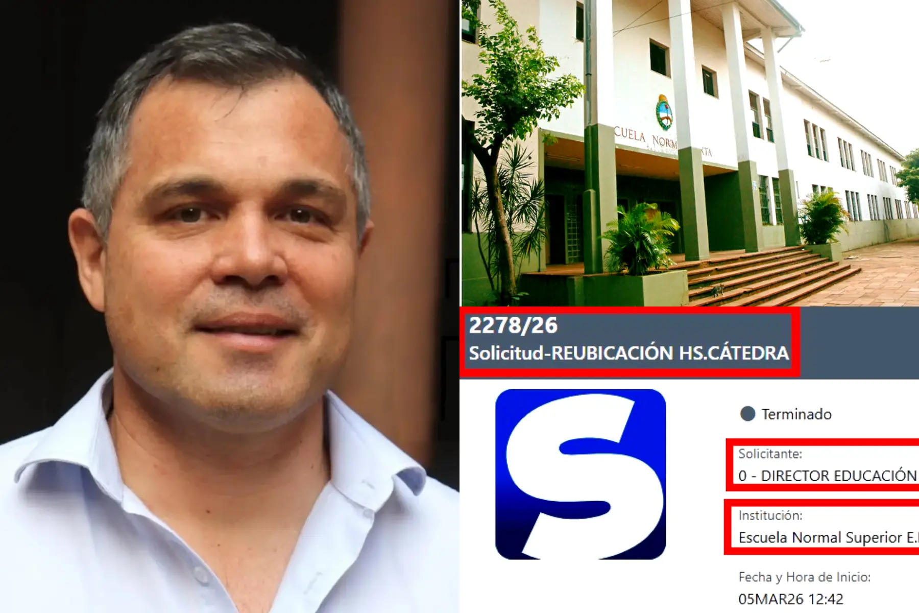 Oviedo brindó detalles de lo ocurrido en la Normal Mixta
