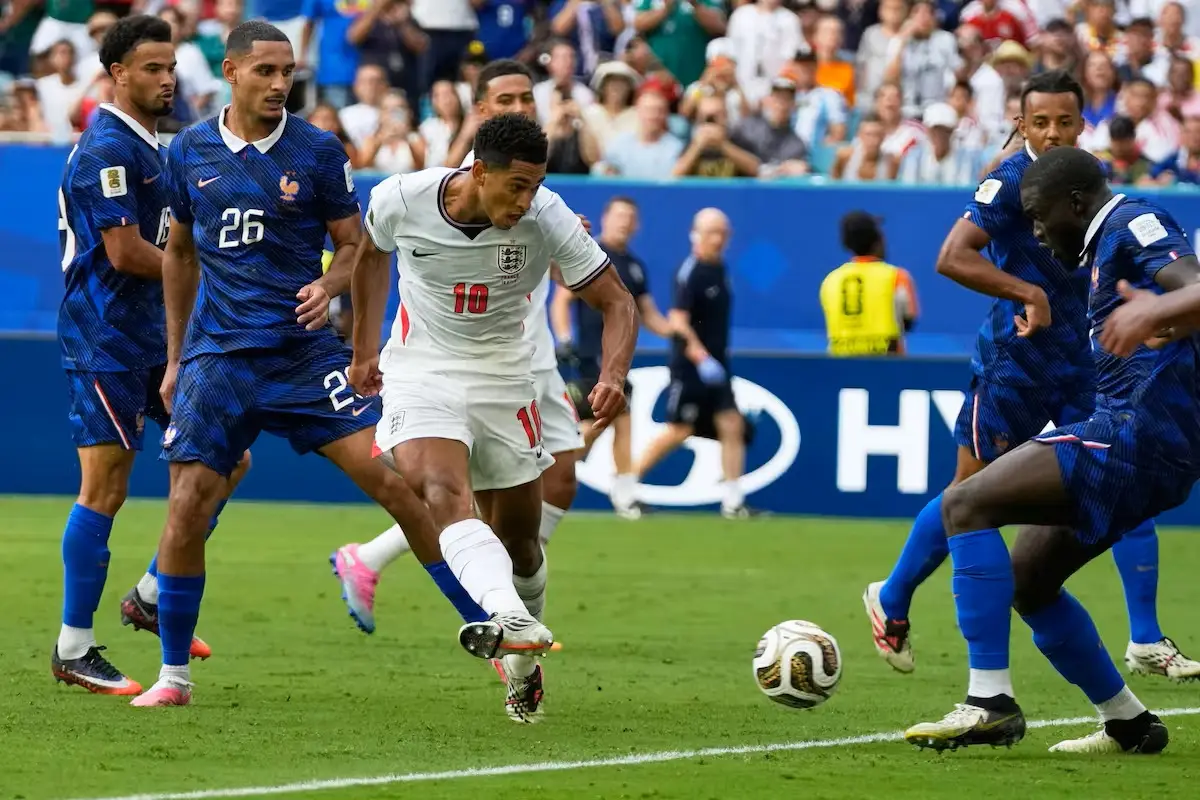 Mundial 2026: Inglaterra goleó a Francia y se subió al podio