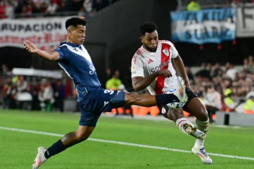 River y Vélez Sarsfield igualaron por la Liga Profesional