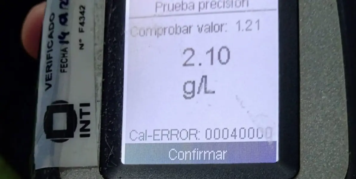 Varios detenidos por manejar alcoholizados en la Provincia
