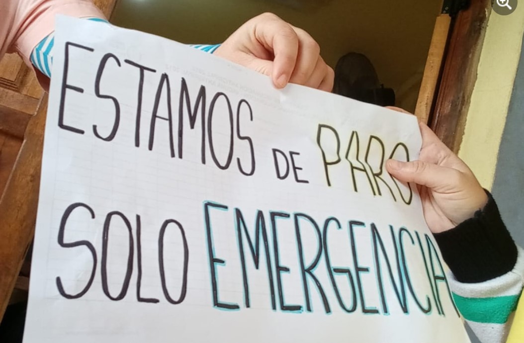 Paro en Salud Pública: "Necesitamos un aumento del 30%