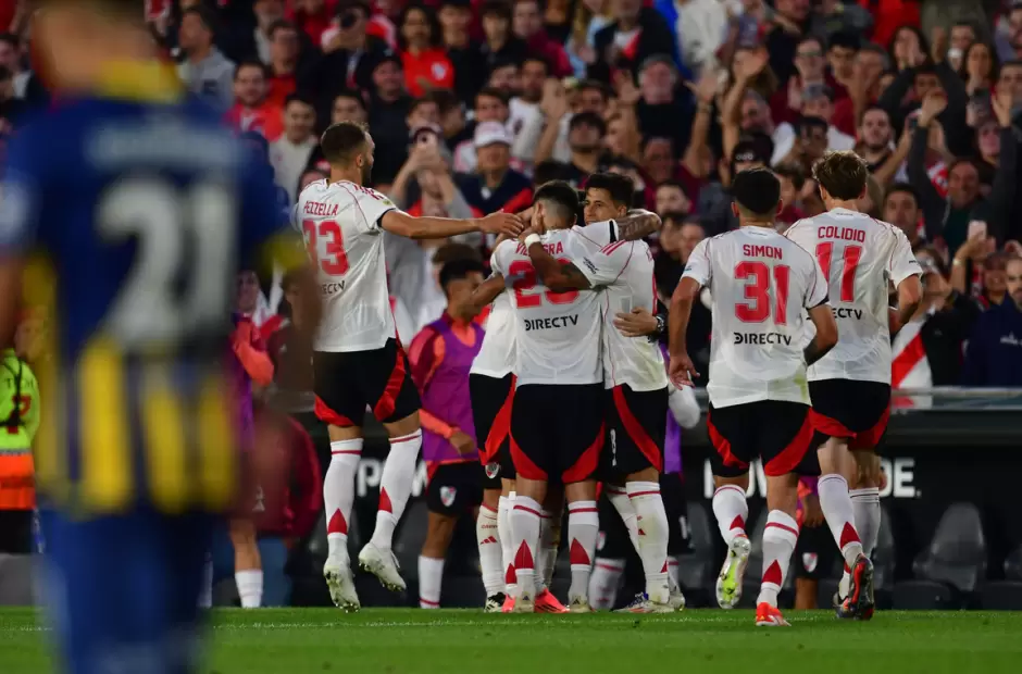 River goleó a Central por la Liga Profesional