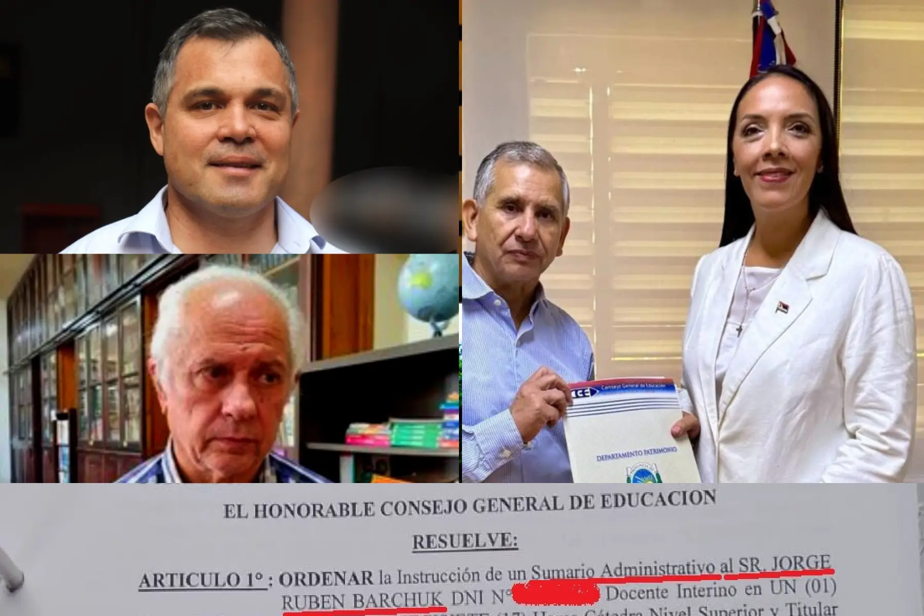 Le habrían otorgado la jubilación al denunciado por corrupción, Jorge Barchuk
