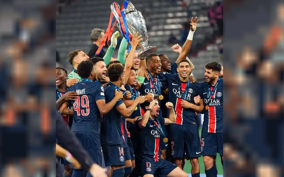 PSG goleó al Inter y ganó su primera Champions League