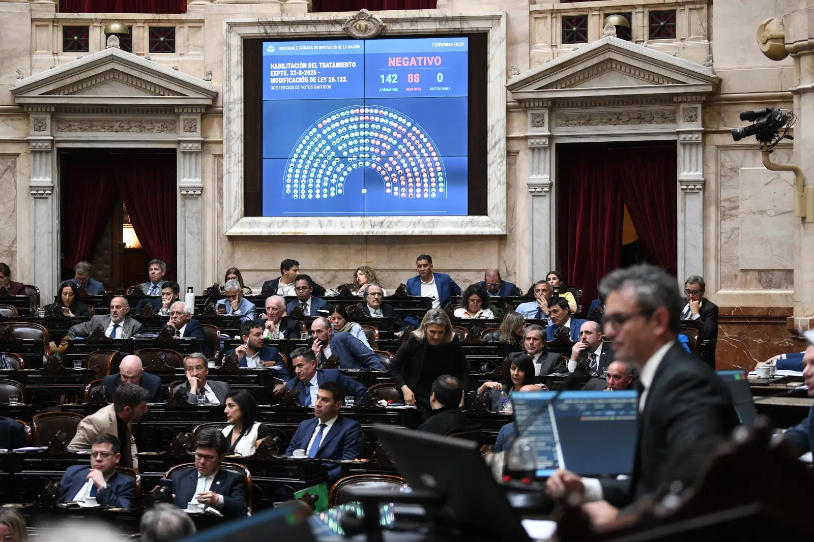 Diputados debaten la reforma de la ley que permite a Milei, gobernar por DNU