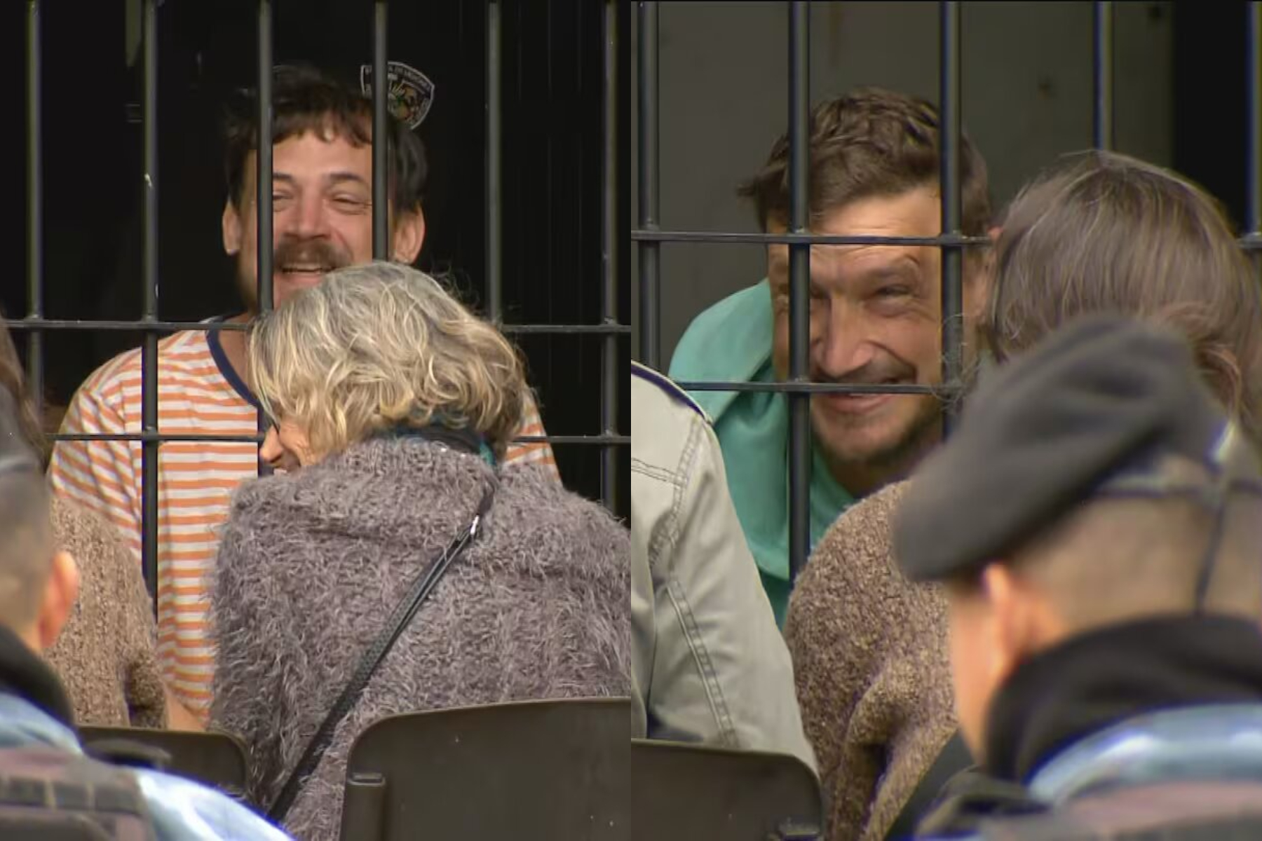 Causa por pedofilia: los Kiczka fueron visitados por sus familiares