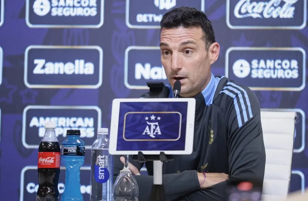Scaloni: “El equipo está definido en un 90 por ciento”