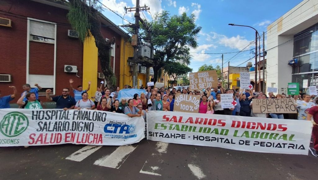 Trabajadores de Salud preparan asambleas y un plan de lucha en Misiones