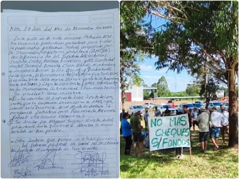 Productores yerbateros se reunieron en San Vicente