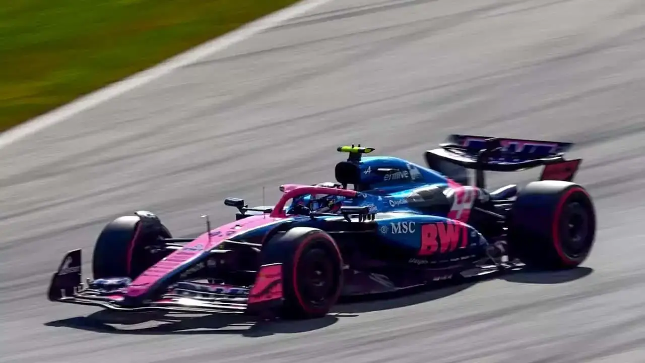 F1: Colapinto sufrió en Austria y terminó 15º