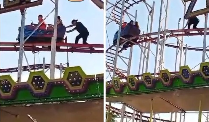 Clausuran parque de diversiones por fallas técnicas
