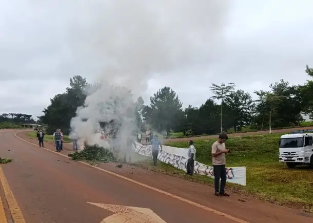 Productores yerbateros quemaron plantas para protestar por los precios