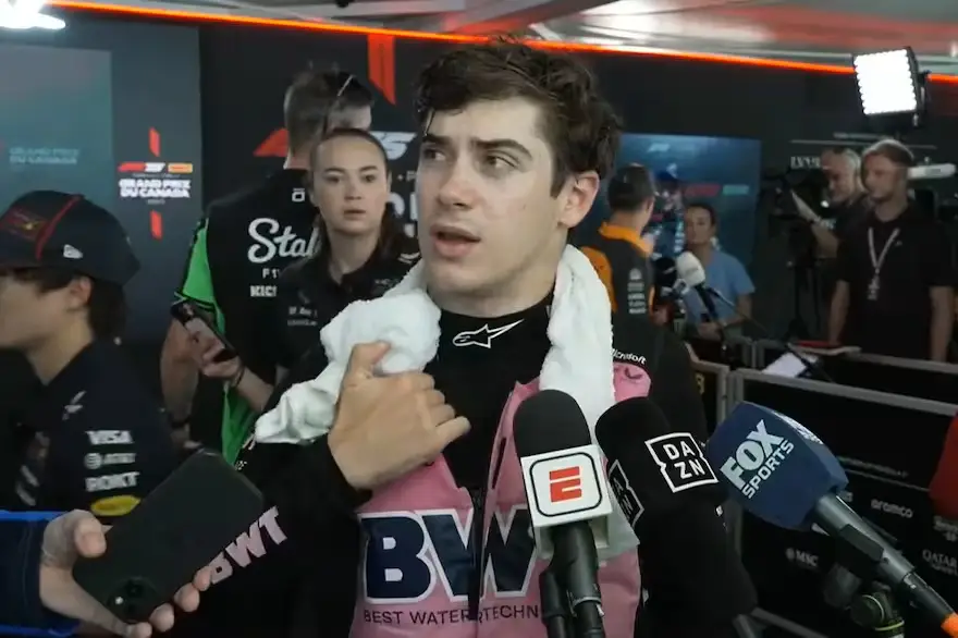 Colapinto criticó a su equipo tras el GP de Canadá