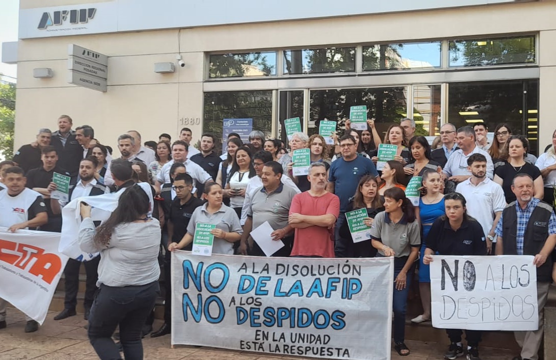 Trabajadores de AFIP continuarán con los reclamos la próxima semana