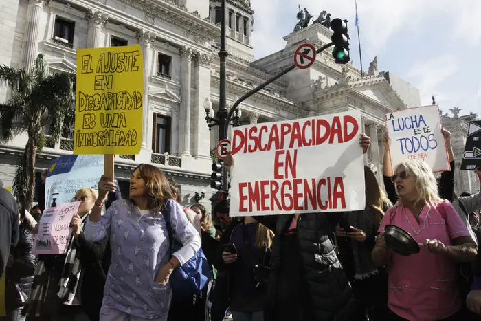 Fue esencial la movilización para lograr la Ley de emergencia en discapacidad