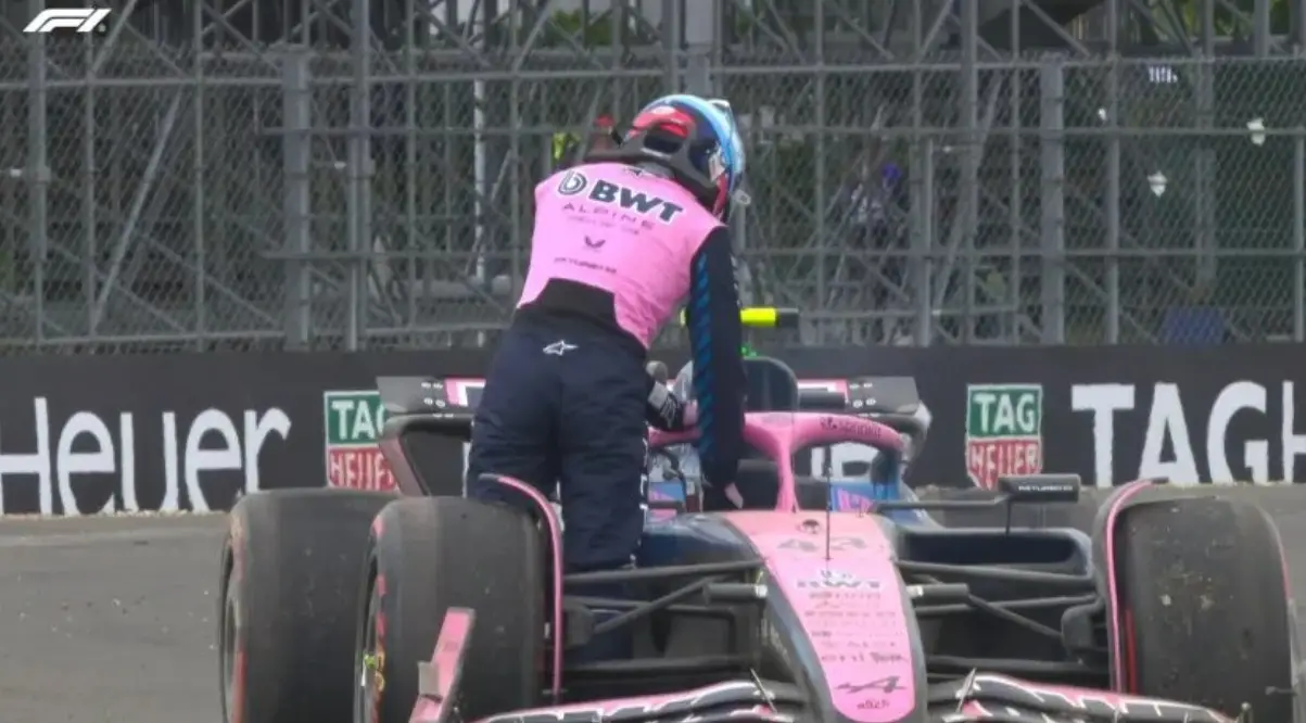 Colapinto despistó y abandonó la Q1 del GP de Gran Bretaña