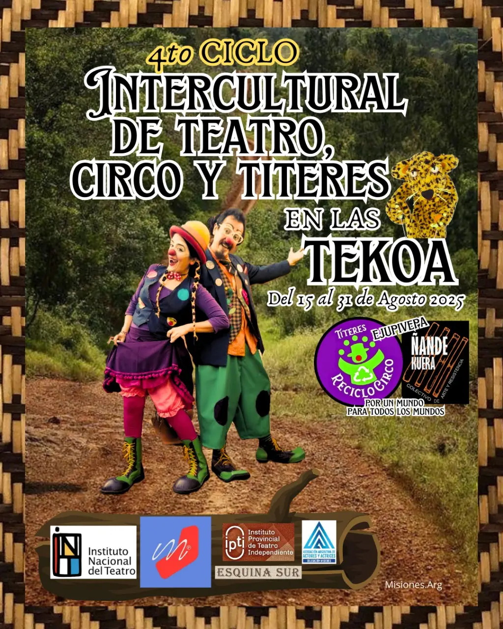 4º Festival Intercultural de Teatro, Circo y Títeres en Misiones