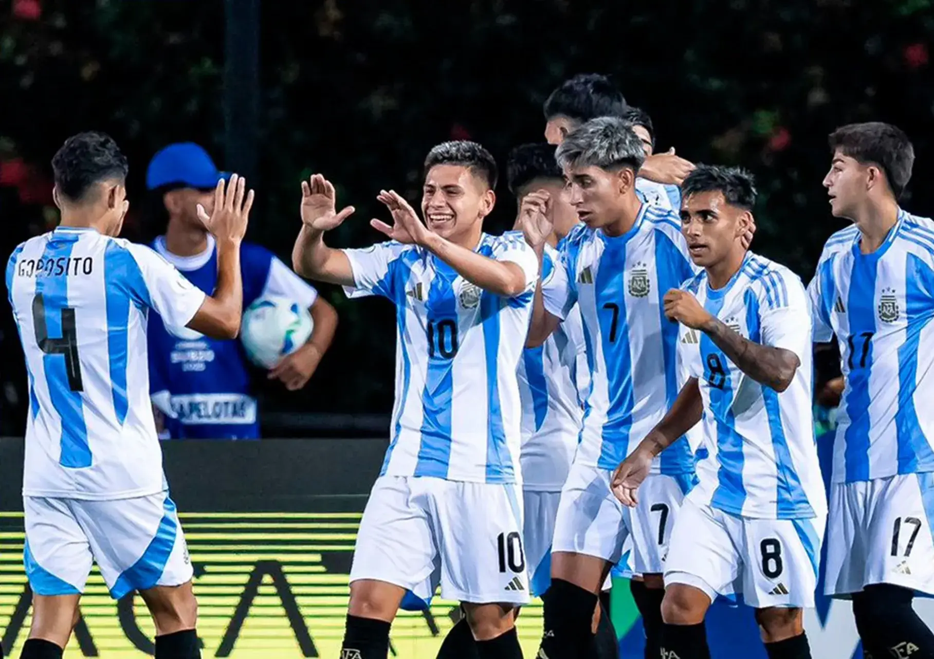 Argentina se clasificó al hexagonal final del Sudamericano Sub-20