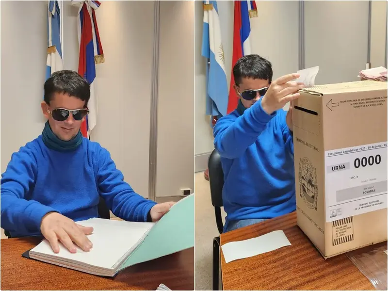 Elecciones en Misiones: incorporan padrón con el sistema braille