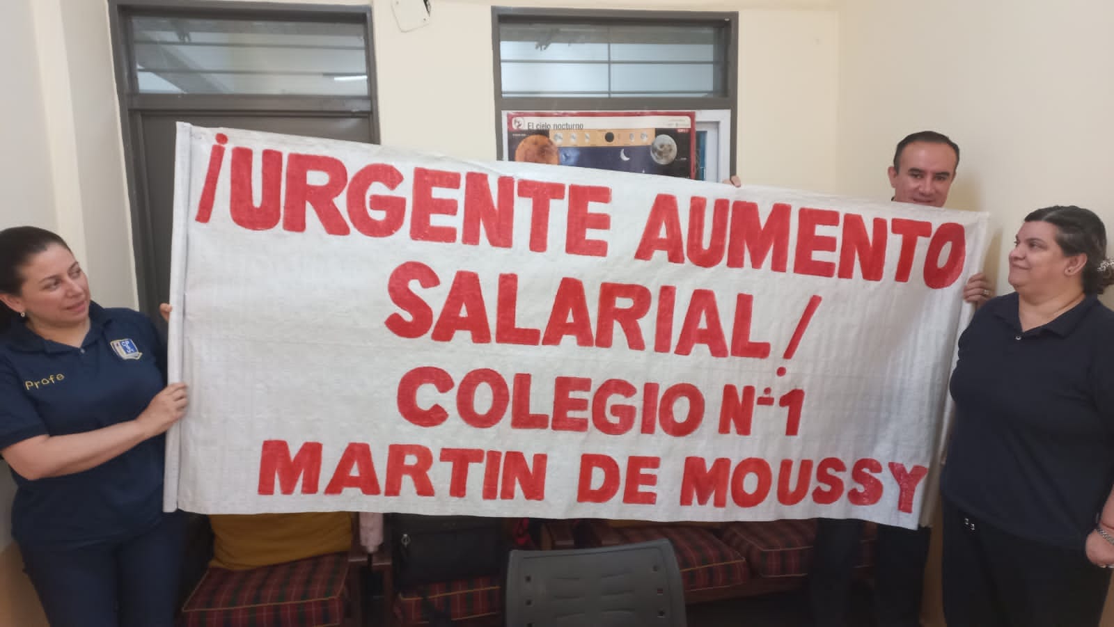 Se lleva adelante la medida de fuerza de 72 horas de la Mesa de Unidad Docente