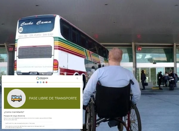La desregulación del transporte no debería impedir los pasajes gratuitos a personas con discapacidad