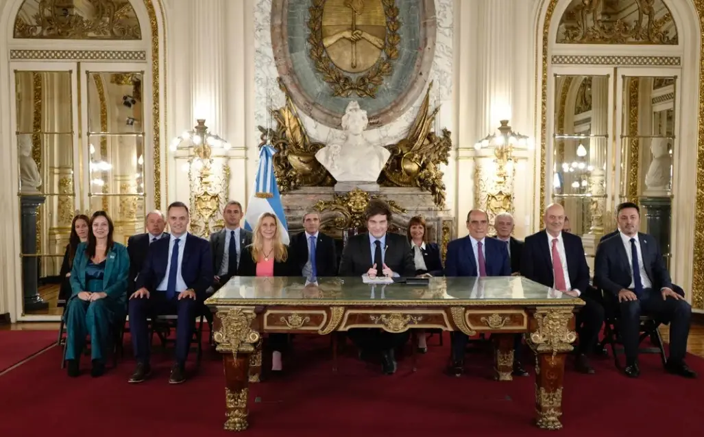 Las frases destacadas de Javier Milei en cadena nacional