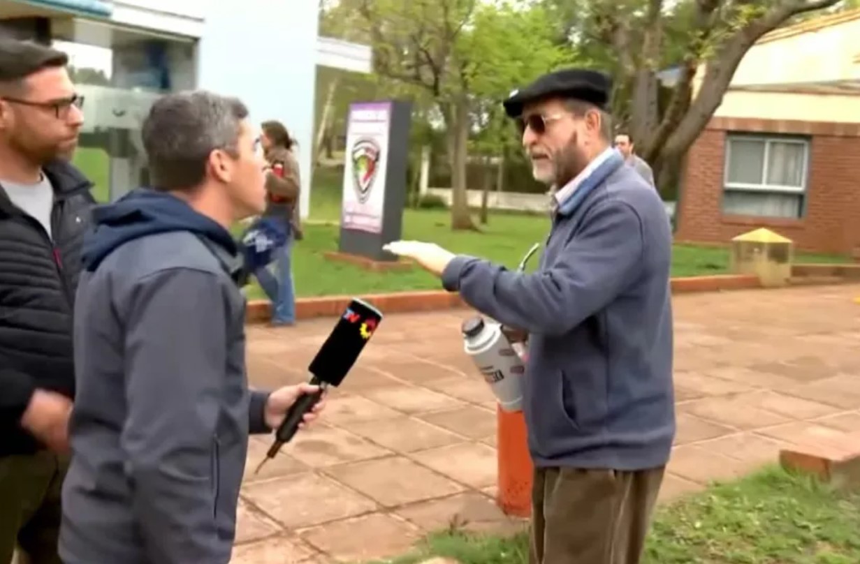 El padre de los Kiczka increpó a vecinos