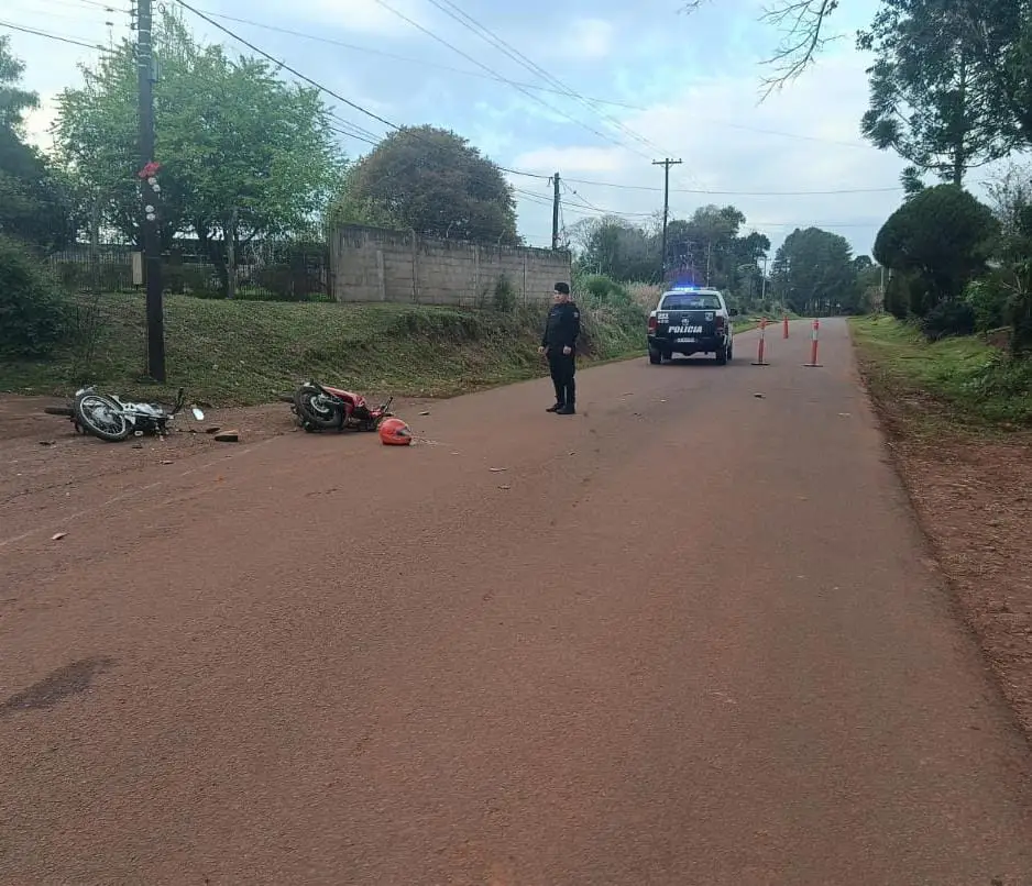 Montecarlo: un hombre murió tras un choque entre motos