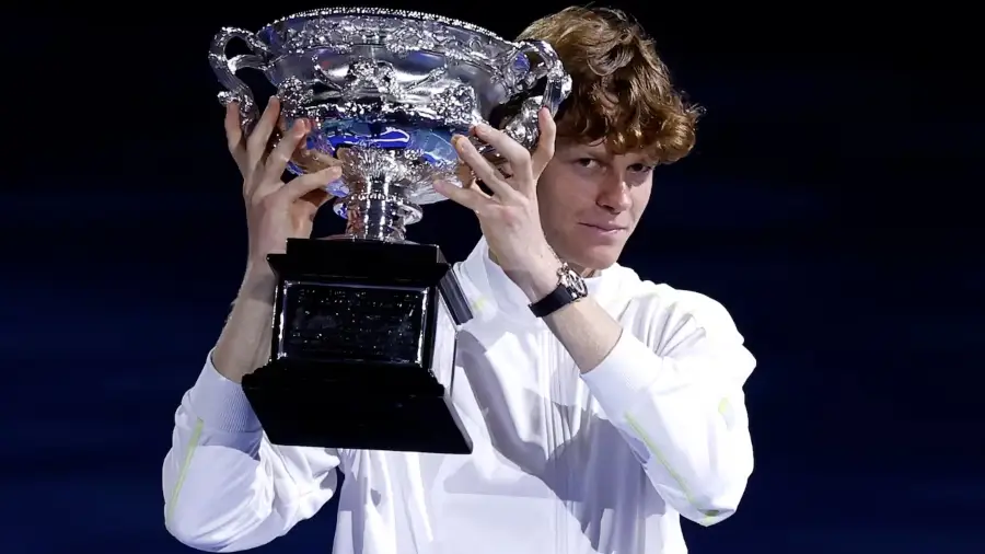 Sinner le ganó a Zverev y se coronó bicampeón del Abierto de Australia