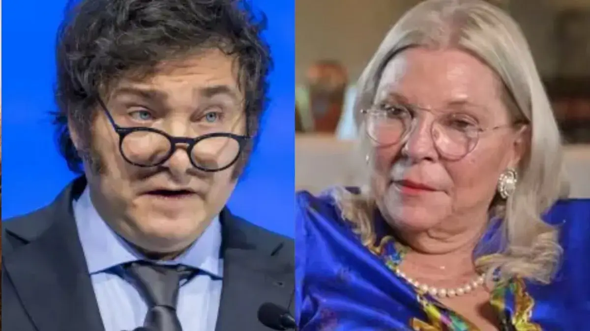 Carrió acusó a Milei de violar la Constitución