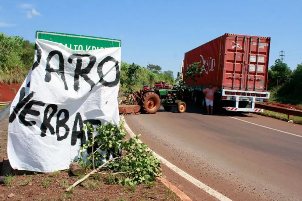 Paro yerbatero: “La lucha de no comenzar la cosecha ya empieza ahora”