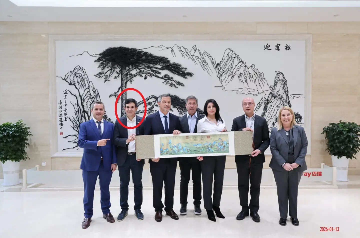 Bianchetti entre los diputados que viajaron a China
