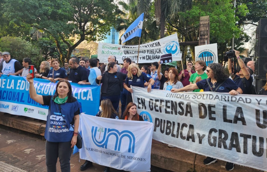 Veto presidencial: "la lucha es para sostener el sistema universitario público"